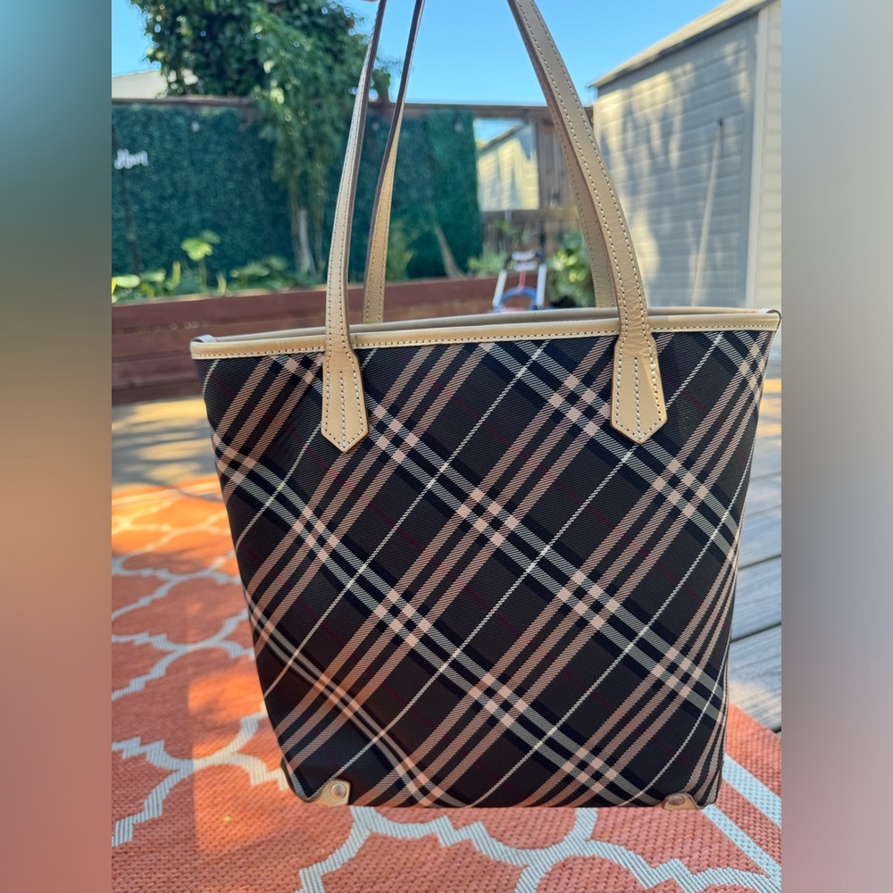 Burberry small tote handbag